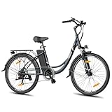 Touroll B1 26 Zoll City E-Bike mit 250W Motor und 36V 15.6Ah Akku Pedelec Cityräder Elektrofahrrad, Max Geschwindigkeit...