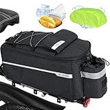Finew Fahrrad Gepäckträgertasche 10L Isoliertasche Gepäckträgertasche Multifunktionale Hinter Gepäcktasche...